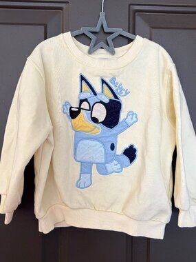 H&M Toddler Bluey Sweater size 3/4